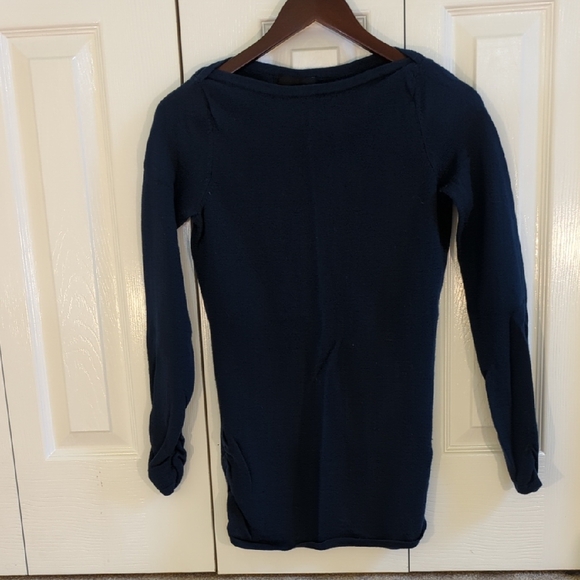 Cynthia Rowley Sweaters - Women's Deep Blue Merino Wool Sweater
